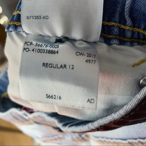 Levi’s Denim Jeggings Sz 12 Kids Light Wash Denizen - Picture 6 of 7